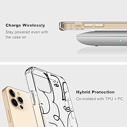 ICEDIO iPhone 12 Case with Screen Protector,iPhone