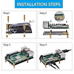 GeeekPi N07 PCIe M.2 M-Key NVMe SSD PCIe Peripheral
