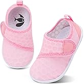 shopUAL Toddler Water Shoes Girls Boys Barefoot Aqua Socks Kids Cute Quick Dry Non-Slip Swim Shoes for Beach Pool Surf