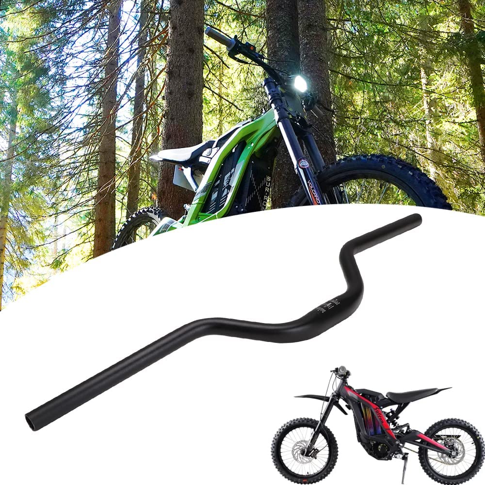 Sur Ron Handle Bar,Aluminum Riser Handlebar 31.8mm fit for Electric motorcycle Surron Sur-Ron Light bee S/X X160/X260 and Universal for bicycle bike