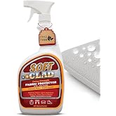 Extra Strength Fabric Protector Spray Prevents Stains &amp; Repels Liquids,32oz | SoftClad Guards Furniture, Shoes, Carpet, Upholstery, Suede, Leather, Couch - Safe for Indoor Use, PFAS Free Formula
