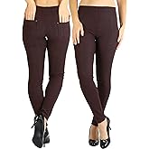 ToBeInStyle Women’s Easy Pull-On Denim Skinny Fit Comfort Stretch Leggings Jeggings
