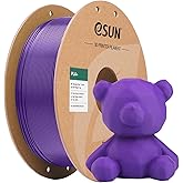 eSUN PLA+ Filament 1.75mm Purple 1KG, 3D Printer Filament Dimensional Accuracy +/- 0.03mm, 1kg Cardboard Spool(2.2lbs) 3D Printing Filament, Fits for Most FDM 3D Printers