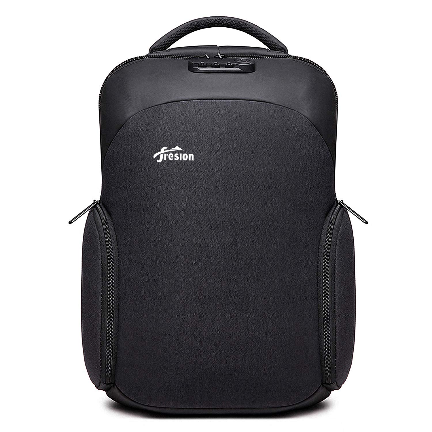 Qomolangmall Sac à Dos antivol Sac à Dos Ordinateur Portable 15.6pouces Sac Etanche imperméable Sac Recharge USB Sac à Dos pc