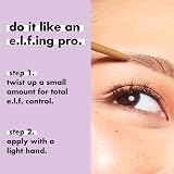 e.l.f. Micro-Fine Brow Pencil Waterproof Deep Brown with Spoolie view 6