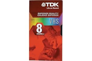 TDK T-160 VHS Video Tapes - 10 Pack