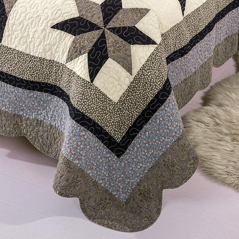 Ameublement Et Decoration Literie Et Linge De Maison Dessus De Lit 2 Personnes Boutis Couvre Lit Matelasse De Luxe Coton Patchwork Couverture Patchwork1 230cmx230cm Napravi Rs