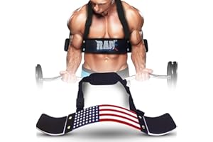 RAD Arm Blaster for Biceps & Triceps - Build Powerful Arms with Bicep Blaster Curl Support Isolator - Bicep Curl Machine