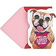 Hallmark Funny Valentine's Day Card (Dog with Googly Eyes)