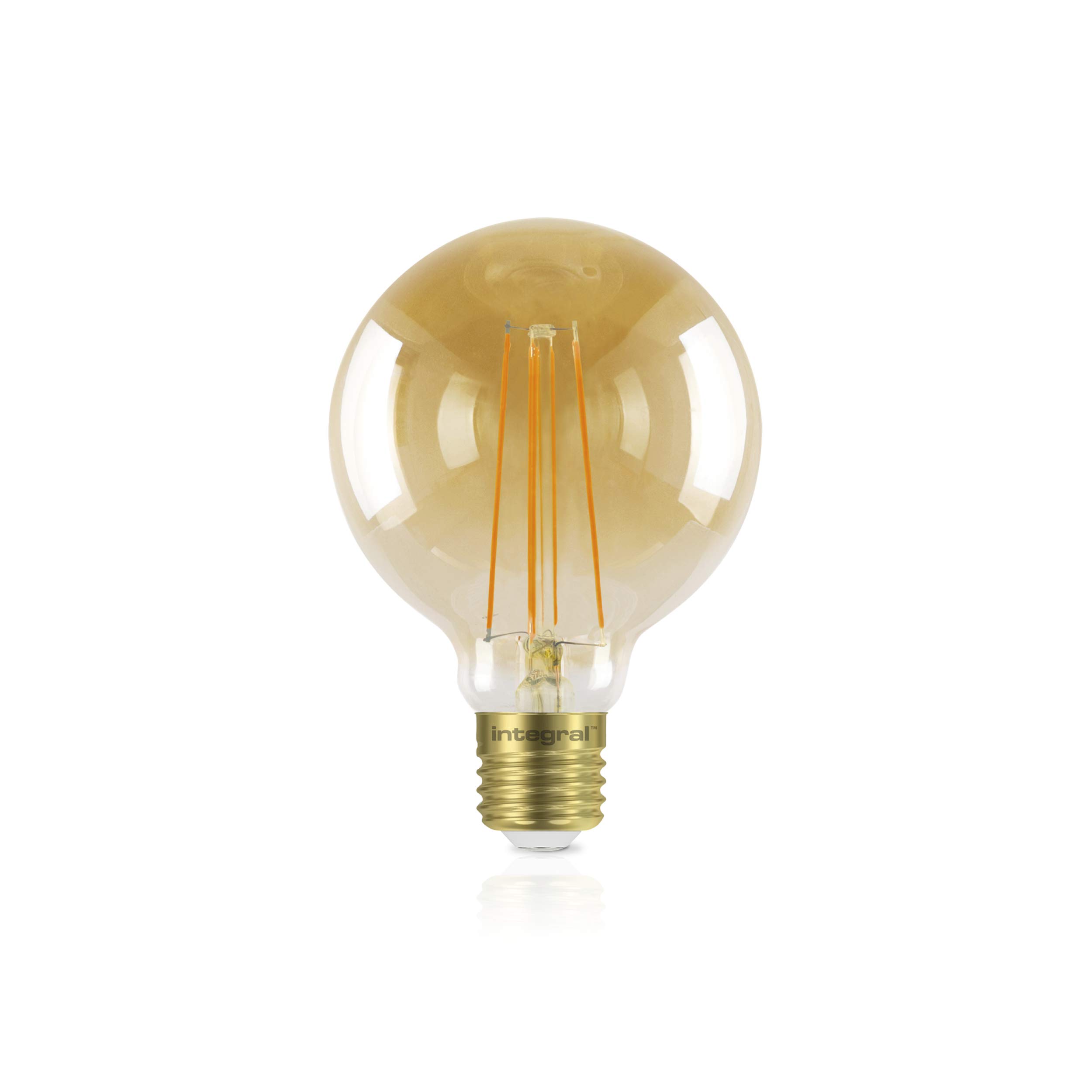Integral ILGLOBE27D009 LED Filament Lamp E27 Edison Screw