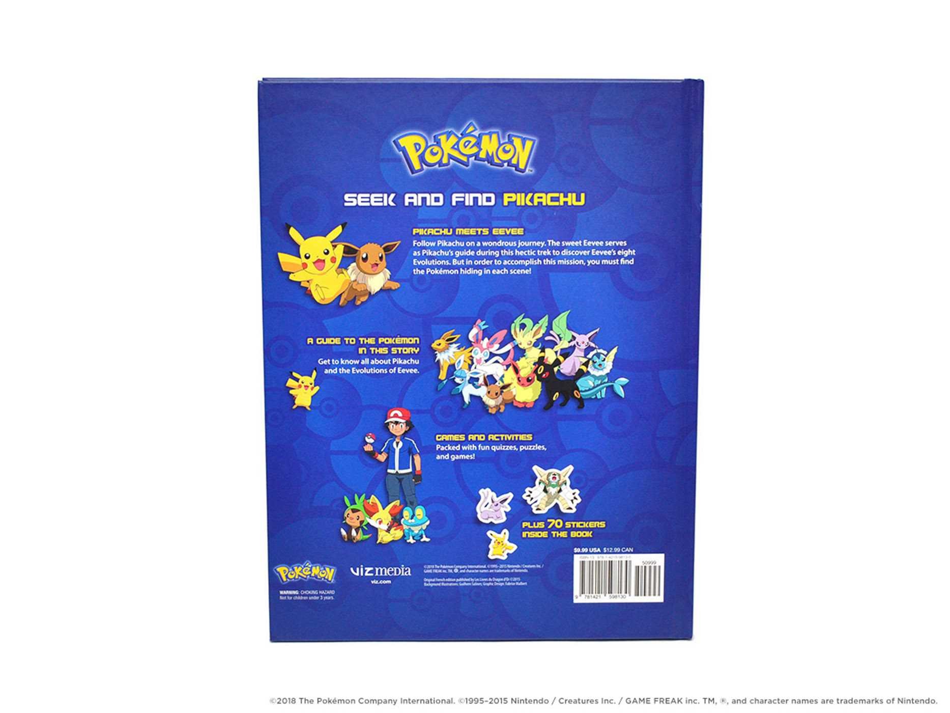 Pokémon Seek and Find: Pikachu Pokémon Seek and Find: Pikachu Hardcover