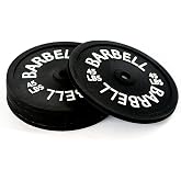 Barbell Bumper Plate Drink Coasters Set of 6, Round Black Silicone Coasters for Coffee Table, Absorbent Coaster for Drinks, Fitness Gym Gifts for Men &amp; Women, Weightlifting Coaster Gym Accessories