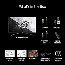 ASUS 43" 4K 144Hz 1ms Gaming Monitor - ROG