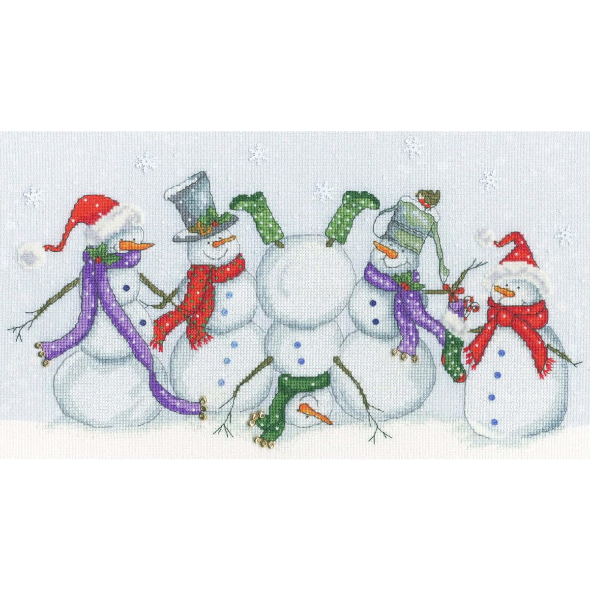 Bothy Threads Counted Cross Stitch Kit - Frosty Frolics