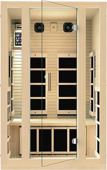 JNH Lifestyles MG217HB Joyous 2 Person Far Infrared Sauna