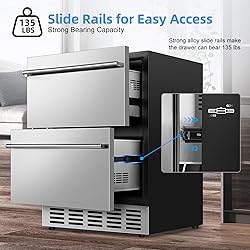 Under Counter Beverage Refrigerator 24