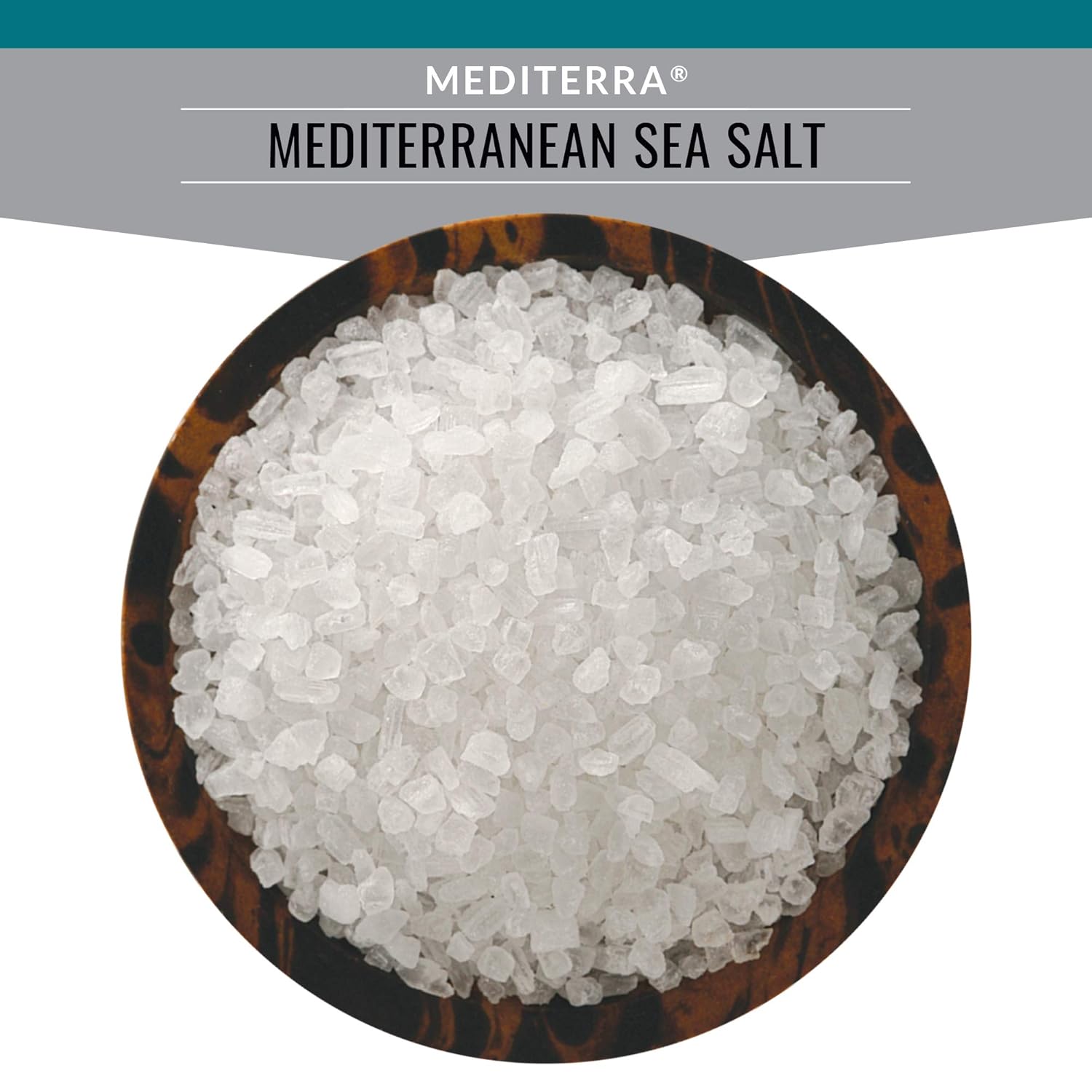 SaltWorks Mediterra Mediterranean Sea Salt, Coarse, Artisan Pour Spout Pouch, 16 Ounce : Grocery & Gourmet Food