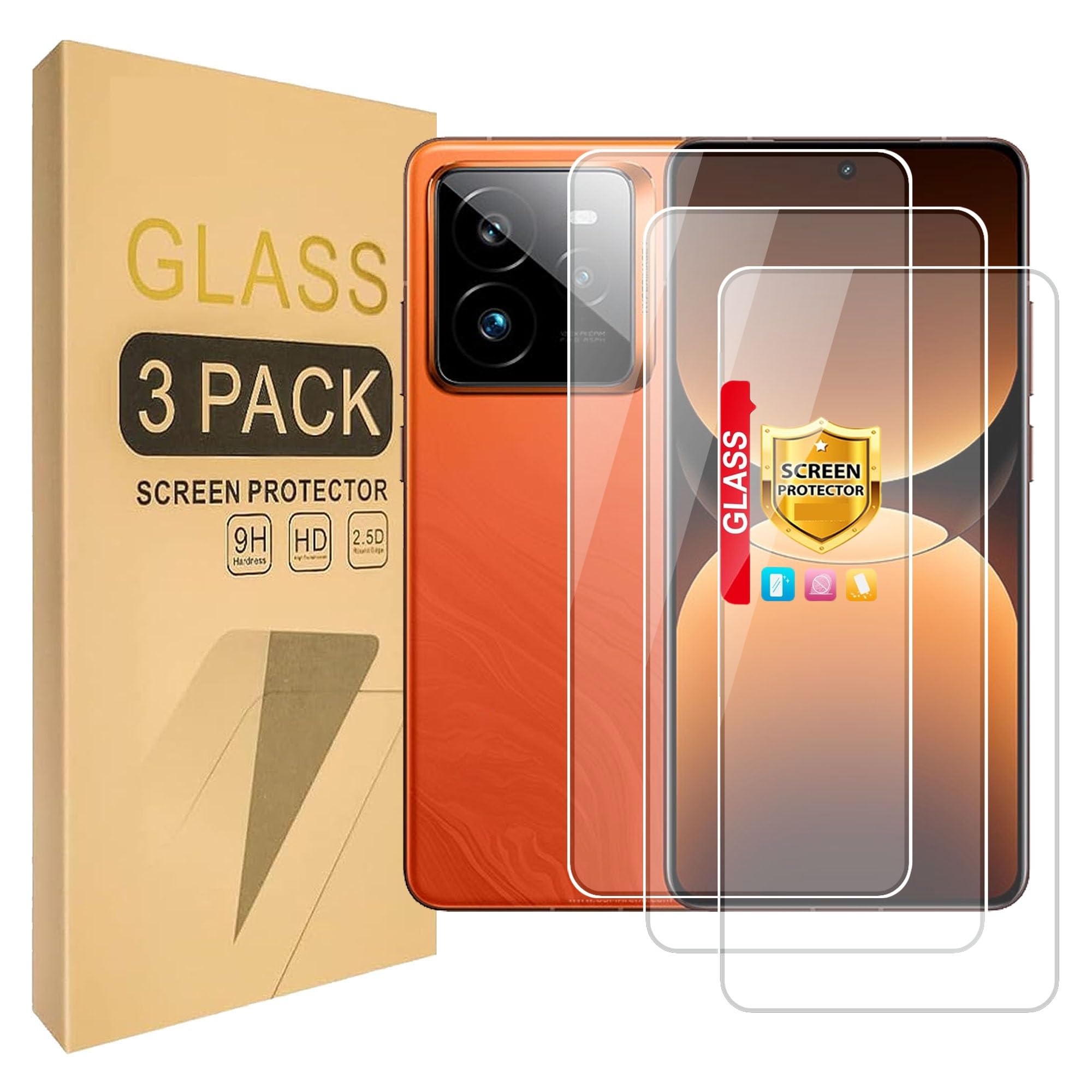 Lucyliy (3 Pack) Compatible for Realme GT 7 Pro