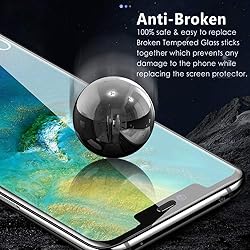KABIOU Tempered Glass Privacy Screen Protector for
