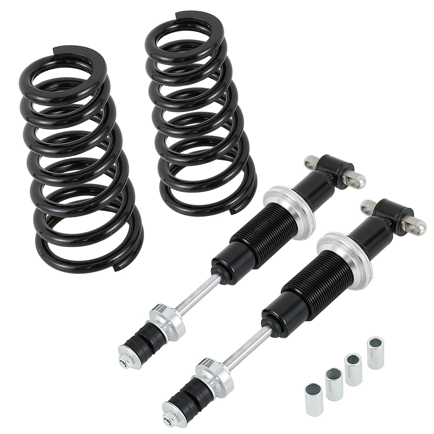 Photo 1 of Elifecenter Front Coilover Shock Absorber Strut Pair Set Adj. 500 lb Springs Compatible for 73-77 A-Body 82-88 G-Body
