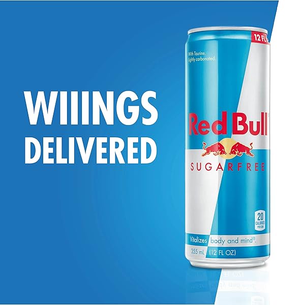 RED BULL SUGARFREE, 12 OZ