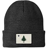 Chowdaheadz Vintage Maine Flag Cuff Knit - Unisex Winter Hat