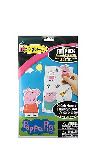 peppa pig colorforms