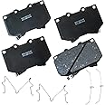 Bendix Premium SBC812 Ceramic Front Brake Pads for Toyota Sequoia 2007-2001, Tundra 2003-2000