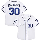 Men's The Sandlot Baseball Jersey #30 Stitched The Sandlot Benny The Jet Rodriguez Movie Baseball Jersey