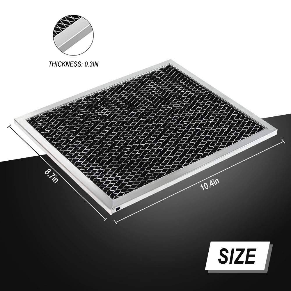 Cenipar 97007696 Range Hood Filter Charcoal Odour Filter for Range vent hood (8 3/4