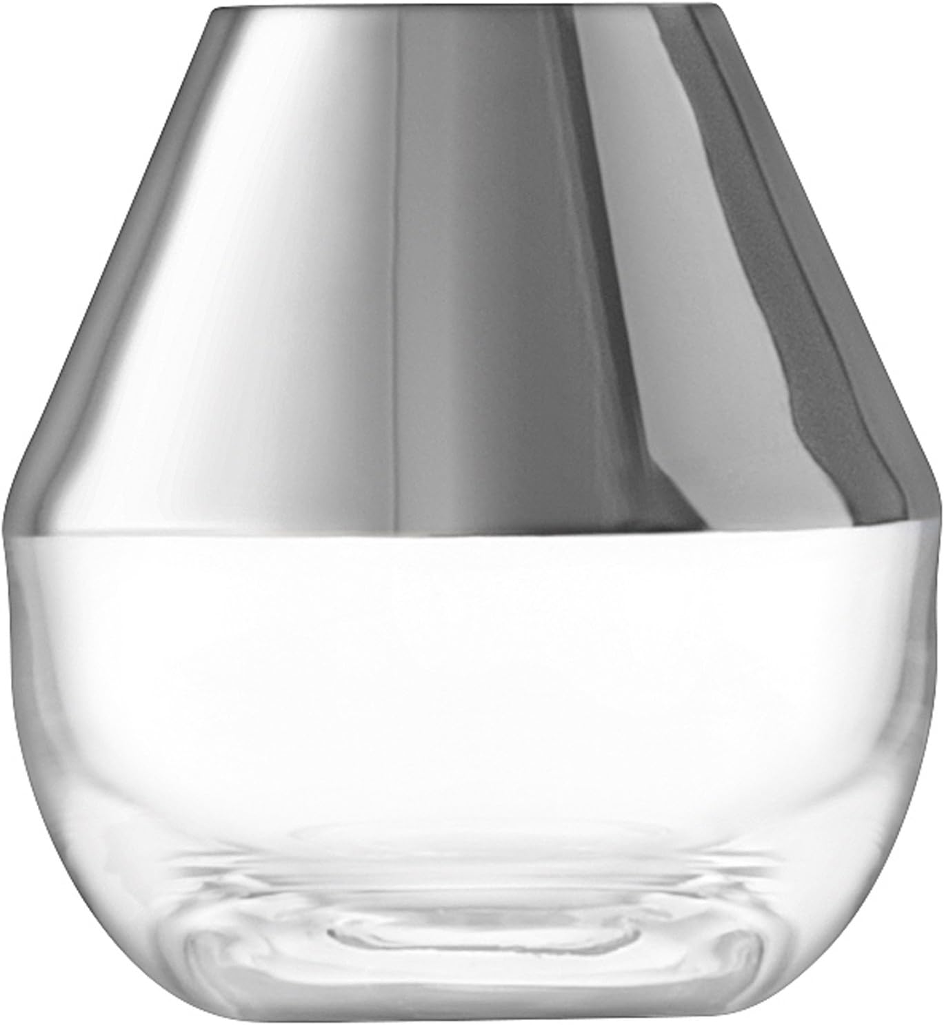 LSA International Space Vase H10cm Platinum, 10cm Amazon.co.uk