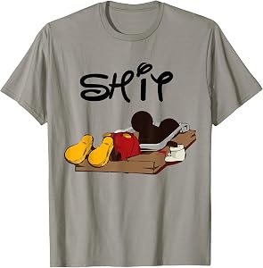 Cartoon Mouse In Trap T-Shirt