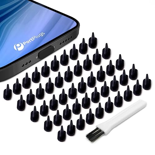 PortPlugs Dust Plugs for iPhone 14, 13, 12, 11, X, 8, 7, Plus, Pro
