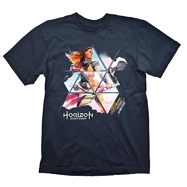 Horizon Zero Dawn T-Shirt Painted Aloy Navy , M