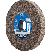 Pferd 6" Bench Grinding Wheel, Universal, Aluminum Oxide, 3/4" Thick, 1" Arbor Hole, 80 Grit, 4140 Maximum RPM - Part 61742