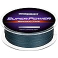 KastKing SuperPower Braided Fishing Line - Abrasion Resistant Braided Lines – Incredible Superline – Zero Stretch – Smaller D