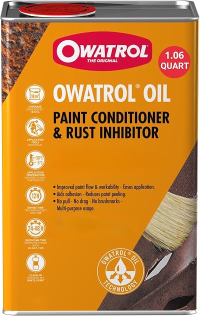 OWATROL Owatrol Oil Colourless Penetrating Rust Inhibitor 1L