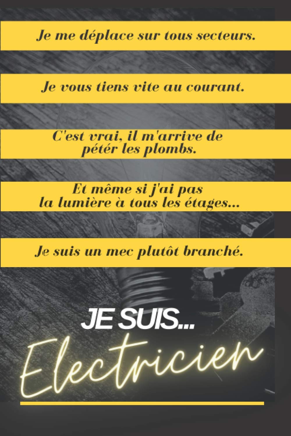 Je Suis Electricien Carnet De Notes A Offrir A Tout Professionnel Du Secteur 50 Pages I Format 15x22cm French Edition Recre Actifs Editions 9798689672557 Amazon Com Books