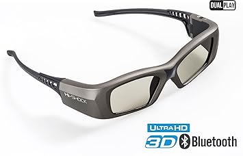 Hi-SHOCK® BT/RF Pro Oxid Diamond | Dual Play 3D Brille für 3DTV & 3D-RF Beamer von Sony, Epson, Jvc, Samsung, Panasonic [Shut