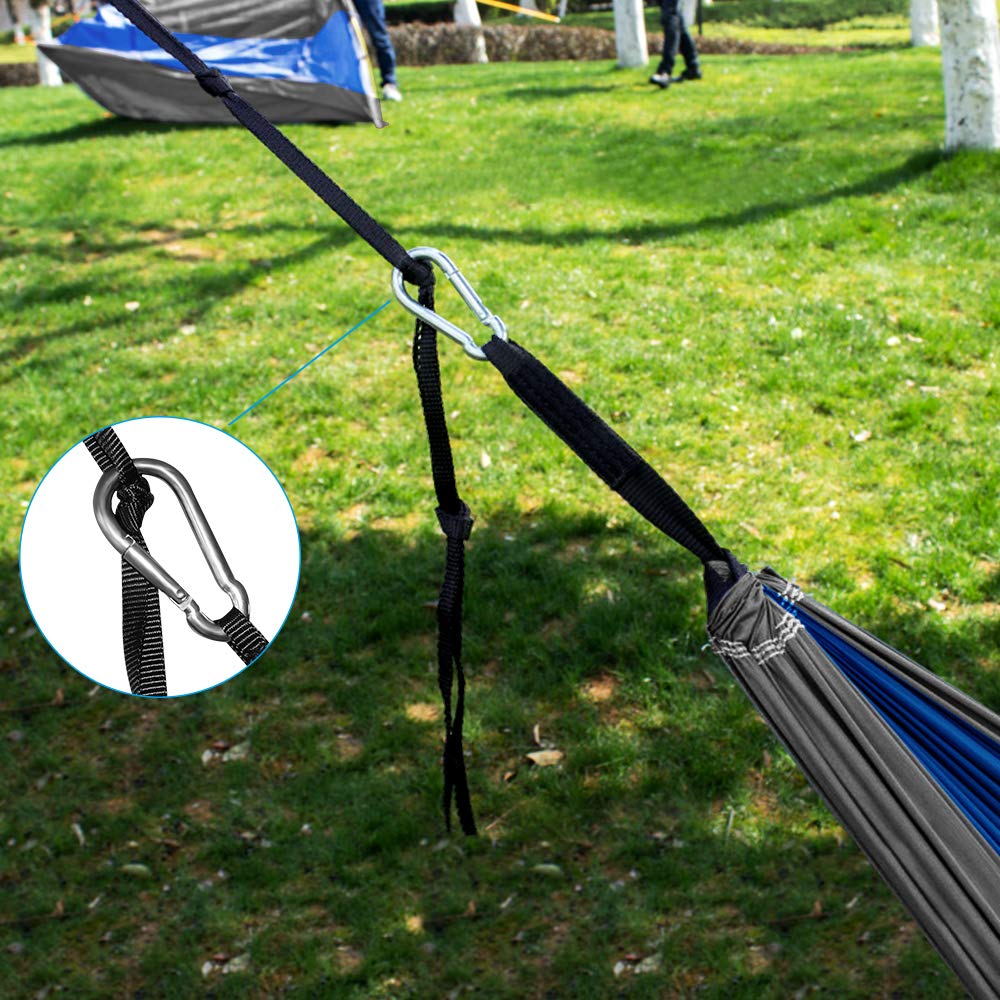 RGOSIM STARCS Comfortable Hammock Outdoor Double Adult Indoor Sleeping Leisure Camping Portable Swing Single Parachute Chair Lazy Nylon Fabric