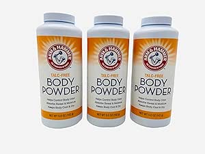 Amazon.com: Talc-Free Body Powder for Body Odor Sweat & Moisture (3 ...