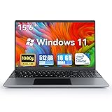 URAO 15.6 Inch Laptop 16GB DDR4 512GB SSD,Intel