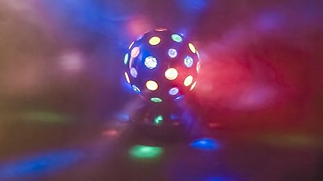 Eurosell Multicolor Bola De Discoteca ánimo lámpara bola pelota ...