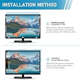 LAMA 22 inch Blue Light Blocking Screen Protector Anti-Glare 2 Pack view 8