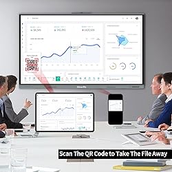 Shiarffe 65 Inch Smart Board 4K UHD Smartboard