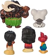Disney Store Moana 2 Bath Toy Set 5 Pieces with Storage Bucket 6 Months+ view 3