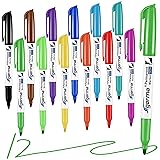 Cgerma Permanent Markers Assorted Colors, Fine