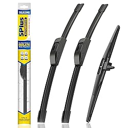 5 PLUS® Silicone Windshield Wipers Replacement for