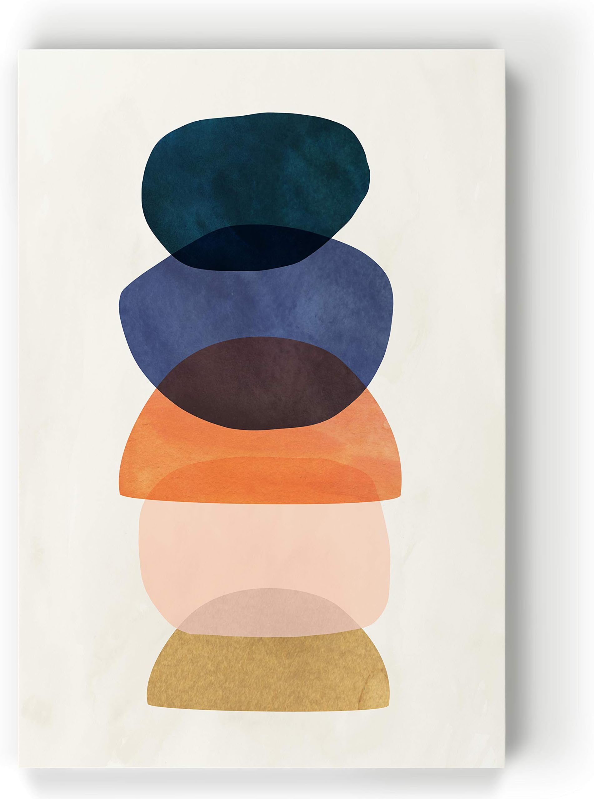 Mod Pods I' Gallery Wrapped Canvas Abstract Wall Art