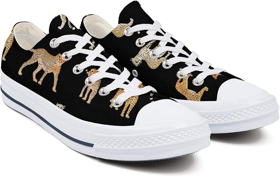 black cheetah print shoes